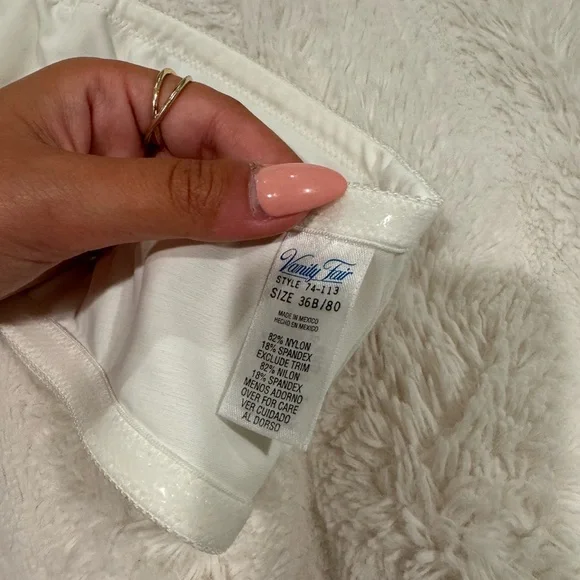 Vanity Fair White Strapless Bra with Underwire - Picture 4 of 4